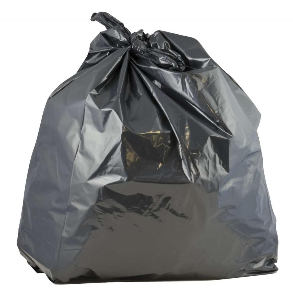18" x 29" x 39" Black Sacks Heavy Duty (240g) (100) Donovan Bros Ltd