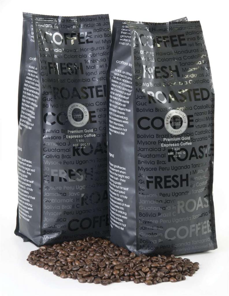 Premium Gold Coffee Beans (6 x 1kg) Donovan Bros Ltd