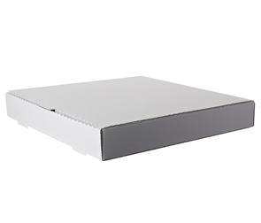 White Corrugated Pizza Box 9 x 9 x 1.5"(100)