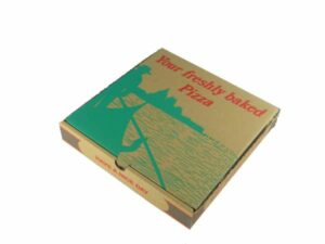 10" GONDOLA Brown Corrugated Pizza Box (x100) - CLEARANCE