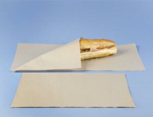 Greaseproof Paper Unbleached 1/4 Cut (233 x 450mm) (x2000 Approx)