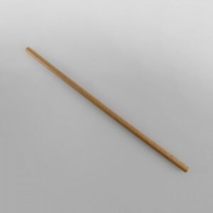 8" Paper Straws Kraft Brown- 6mm Bore Compostable x250